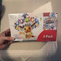 Pokemon TCG Prismatic Evolutions Costco 2-Pack - ETB & Booster Bundle Sealed - Image 1