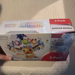 Pokemon TCG Prismatic Evolutions Costco 2-Pack - ETB & Booster Bundle Sealed - Image 2