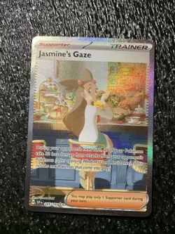 Jasmine's Gaze 245/191 SIR Special Illustration rare Pokemon Surging Sparks - Image 2