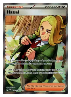 Hassel 205/167 Twilight Masquerade Ultra Rare Pokemon NM - Image 1