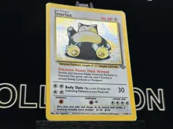 Snorlax Holo 011/064 Jungle Unlimited 1999 English Pokemon Card MP - Image 4