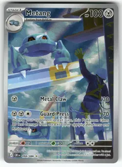 Pokemon Card - Metang 094/086 Me04: Chaos Rising Holo - Image 1