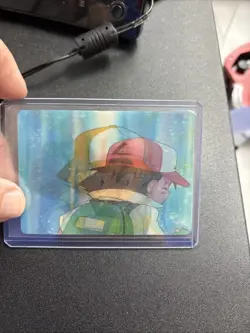 Pokemon Ash Ketchum Pioneer Viz Video Promo Card Lenticular PIKA-0020D/DVD - Image 2