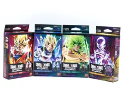 [Set of 4] Dragon Ball Card Game Fusion World Start Deck FS01-04 (Japanese ver.) - Image 1