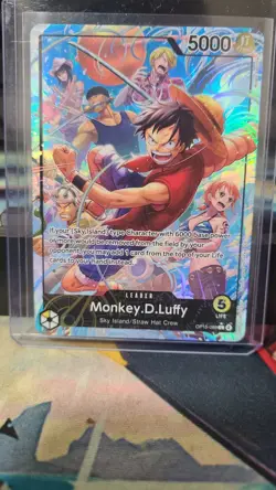 Bandai One Piece Card Game Holo 5-Card Lot English Luffy Zoro Ace Sabo - Image 4