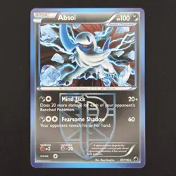 Pokemon TCG Card Absol 67/116 BW Plasma Freeze Non Holo - LP+ - Image 1
