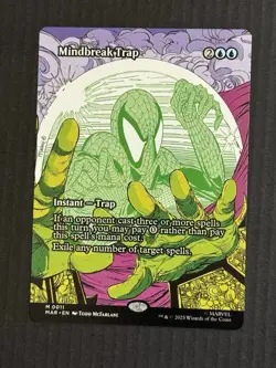 Magic The Gathering Mindbreak Trap Borderless Non-foil - Image 1