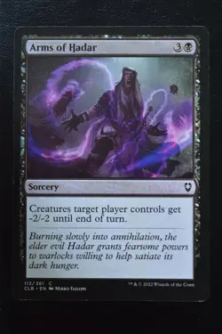 Magic The Gathering MTG ARMS OF HADAR Battle for Baldur's Gate MP Played - Image 1