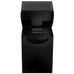 Deck Box for Yu-Gi-Oh! Pokemon Magic TCG Solid Black Ultra Pro - Image 1