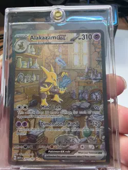 Alakazam ex 201/165 - SV: Scarlet & Violet 151 - SIR - Pokemon TCG - NM - Image 1