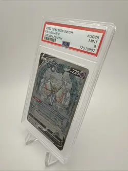 2023 POKEMON SWORD & SHIELD CROWN ZENITH #GG48 FULL ART/ZACIAN V - PSA 9 - Image 5