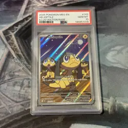 PSA 10 Helioptile 143 Pokemon Single, Mega Evolution Gem Mint - Image 1