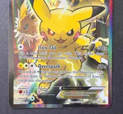 Pikachu EX Promo XY124 - REGULAR / STANDARD SIZE - Black Star Promo TCG Pokemon - Image 5