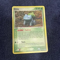 Pokemon TCG Ditto 36/113 EX Delta Species Rare Regular English 2005 - Image 1