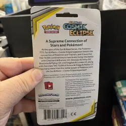 Pokemon TCG Cosmic Eclipse Blaster Checklane Pack Terrakion Promo New Sealed - Image 2