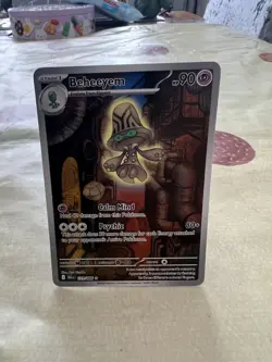 Pokemon TCG Beheeyem Illustration Rare Black Bolt 121/086 NM/M - Image 1