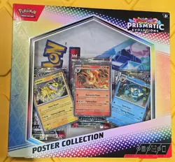 Pokemon TCG Scarlet & Violet Prismatic Evolutions Poster Collection Box - Image 1