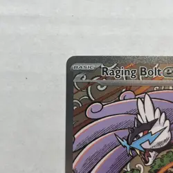 Pokemon TCG Prismatic Evolution Sir Raging Bolt EX 166/131 Mint Condition 10/10 - Image 3