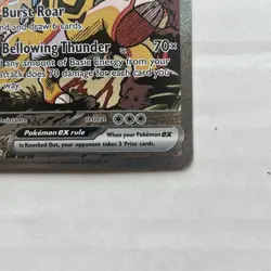 Pokemon TCG Prismatic Evolution Sir Raging Bolt EX 166/131 Mint Condition 10/10 - Image 5