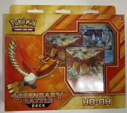 Pokemon TCG Ho-Oh Legendary Battle Deck Sun & Moon 2 EX 820650803017 - Image 1