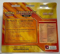 Pokemon TCG Ho-Oh Legendary Battle Deck Sun & Moon 2 EX 820650803017 - Image 2