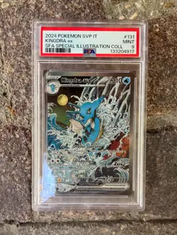 PSA 9 Kingdra ex #131 Segreto Fiabesco Pokemon Card Italiano ITA MINT Promo - Image 1