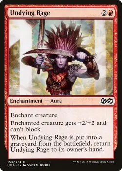 Undying Rage 153 Common NM Ultimate Masters MTG Magic: The Gathering - Image 1