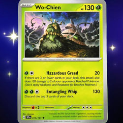Wo-Chien - Uncommon - Pokemon TCG Surging Sparks #015/191 - Image 1