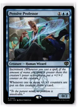 Pensive Professor 63 Secrets of Strixhaven SOS NM - Image 1