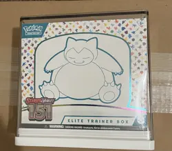 Pokemon TCG Scarlet & Violet 151 Elite Trainer Box Factory Sealed NEW In Case - Image 1