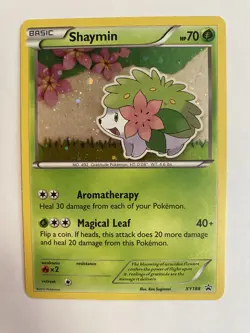 Shaymin Holo Promo XY188 Magearna Mythical Collection Pokemon Card - Image 1