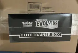 Pokemon TCG Sw & Sh Evolving Skies Elite Trainer Box Factory Sealed In Case - Image 5