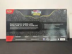 Pokemon TCG Paldean Fates Great Tusk ex & Iron Treads ex Box 2024 - Image 2