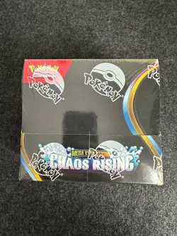 Pokemon TCG: Mega Evolution Chaos Rising Booster Box (36 Packs) Factory Sealed - Image 2
