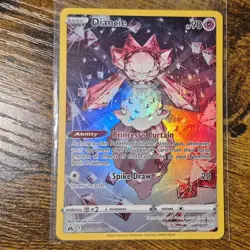 The Pokemon Company Pokemon TCG Diancie GG13/GG70 Crown Zenith GG UR Holo EN - Image 1