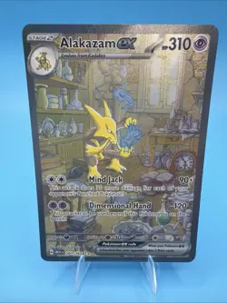 Pokemon TCG - Alakazam Ex 201/165 - S&V 151 - Special Illustration Rare - Image 1