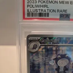 Pokemon 2023 S&V 151 Poliwhirl Illustration Rare 176/165 PSA 9 - Image 3