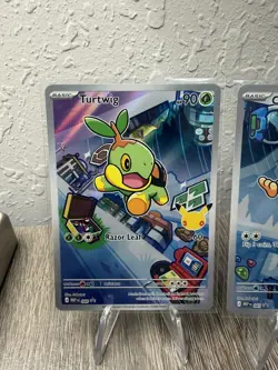 Pokemon TCG First Partner Illustration Collection Series 1 Gen 4 Sinnoh Starters - Image 2