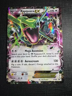 Pokemon TCG Rayquaza EX Black Star Promo XY66 HP - Image 1