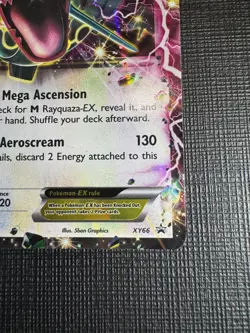 Pokemon TCG Rayquaza EX Black Star Promo XY66 HP - Image 4