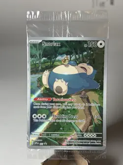 Snorlax SVP 051 Pokemon TCG Scarlet &Violet 151 ETB Promo English Sealed - Image 1