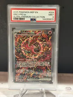 Oricorio Ex Pokemon Mep En-Me Black Star Promo 024 NM PSA 9 - Image 1