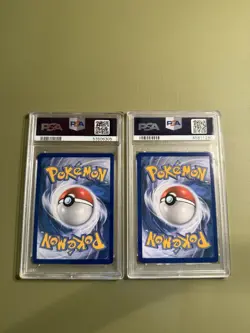 2016 POKEMON XY EVOLUTIONS PIKACHU - REVERSE HOLO AND CRACKED ICE PSA 9 BUNDLE - Image 4