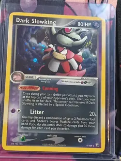 dark slowking 9/109 2004 Team Rocket Returns Holo Rare NM Pokemon Card - Image 1