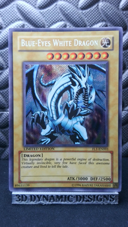 | Yugioh Blue-Eyes White Dragon FL1-EN001 Secret Rare Forbidden Legacy /HP | - Image 1