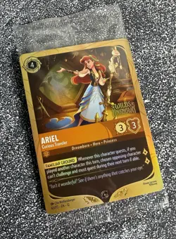 Disney Lorcana Wilds Unknown - Ariel Curious Traveler 43/P3 - Promo Foil - Image 2