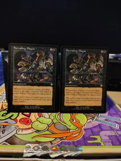 Spreading Plague Invasion Rare NM Vintage MTG - Image 5