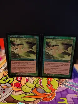 Words of Wilding Foil Onslaught Rare NM Vintage MTG - Image 1