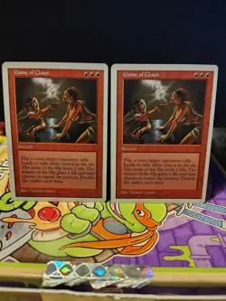 Game of chaos Fifth edition Rare NM Vintage MTG - Image 1