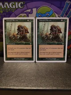 Nature's Revolt 7th Edition Rare NM Vintage MTG - Image 1